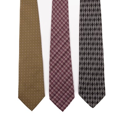 Lot 257 - Fendi, three silk ties