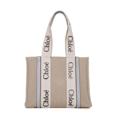 Lot 328 - Chloe, a Medium Woody tote, designed with a...