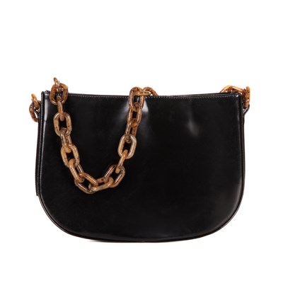 Lot 301 - By Far, a black patent leather handbag,...