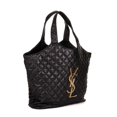 Lot 450 - Yves Saint Laurent, an ICare Maxi tote w/pouch,...