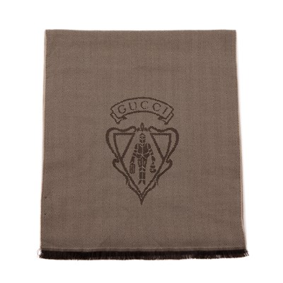 Lot 313 - Gucci, a wool scarf