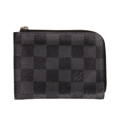 Lot 410 - Louis Vuitton, a damier graphite compact zippy...