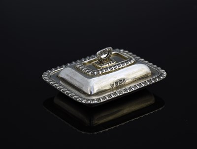 Lot 169 - An Edwardian novelty silver miniature entree...