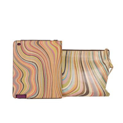 Lot 430 - Paul Smith, a Swirl leather bag and tablet...