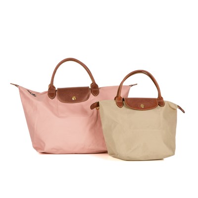 Lot 386 - Longchamp, two Le Pliage handbags, to include...