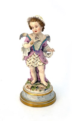 Lot 596 - Heinrich Schwabe for Meissen, a figure of a...