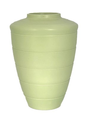 Lot 673 - Keith Murray for Wedgwood, an Art Deco lime...