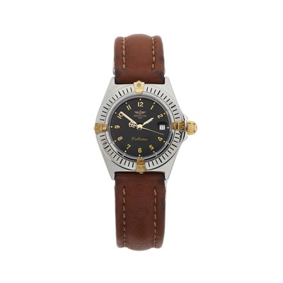 Lot 235 - Breitling, a stainless steel Callistino wrist watch