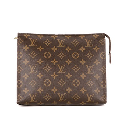 Lot 395 - Louis Vuitton, a monogram cosmetics pouch,...