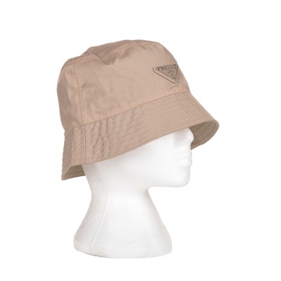 Lot 438 - Prada, a Tesutto bucket hat, crafted from...