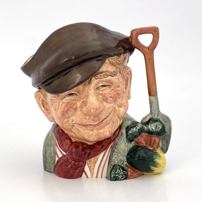 Lot 694 - A Royal Doulton character jug, the Gardener,...