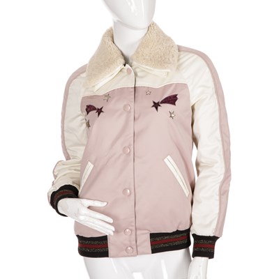 Lot 340 - Coach, a ladies' bomber jacket, featuring a...