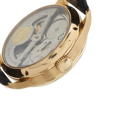 Lot 265 - IWC, an 18ct gold Portuguese Perpetual Calendar Double Moon wrist watch