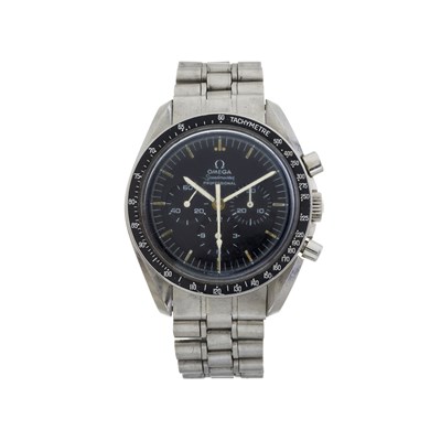 Lot 263 - Omega, a stainless steel Speedmaster Pre-Moon chronograph bracelet watch