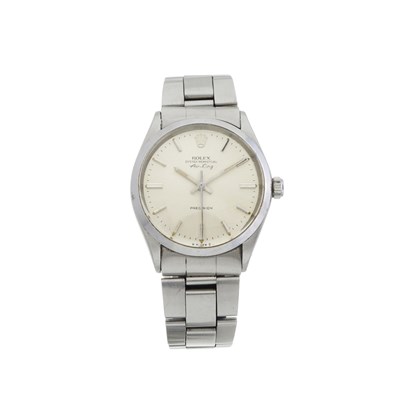 Lot 264 - Rolex, a stainless steel Oyster Perpetual Air-King Precision bracelet watch