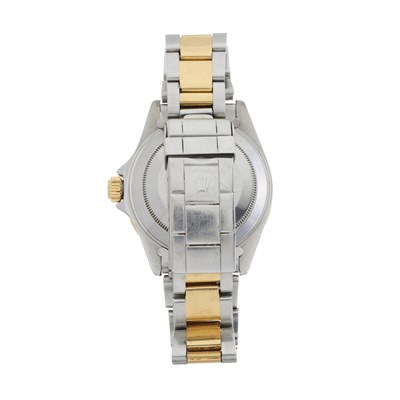 Lot 258 - Rolex, a vintage Oyster Perpetual Date Submariner Bluesy bracelet watch