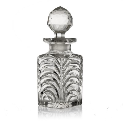 Lot 507 - A 19th century Baccarat cut glass scent bottle,...