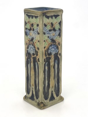 Lot 645 - Francis Pope for Royal Doulton stoneware vase,...