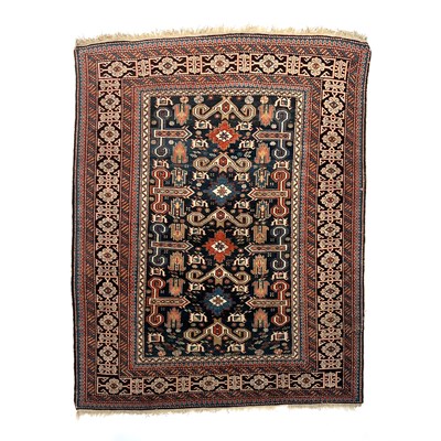 Lot 264 - A Caucasian Pepedril tribal rug, 177cm x 140cm