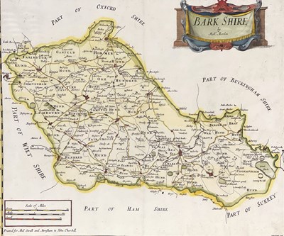 Lot 401 - Robert Morden (British, c.1650-1703), map of...