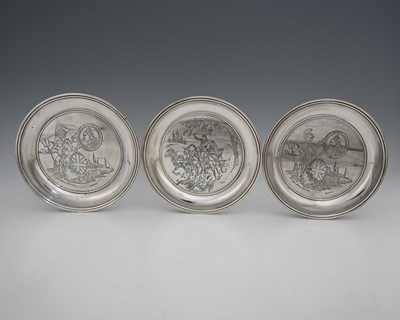 Lot 457 - Three Elizabeth II silver limited edition...