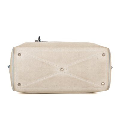 Lot 391 - Hermes, a 2000 toile Victora GM 50 travel bag