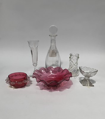 Lot 86 - A collection of 19th century and later glass...