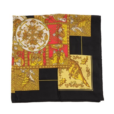 Lot 305 - Hermes, a Le Tarot silk scarf