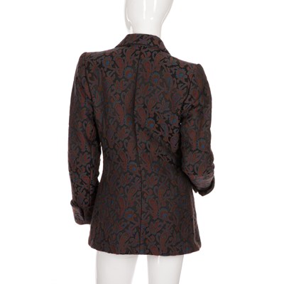 Lot 403 - Yves Saint Laurent, a vintage 1980s paisley tapestry jacket