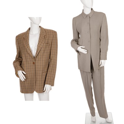 Lot 283 - Emporio Armani, a jacket and a suit