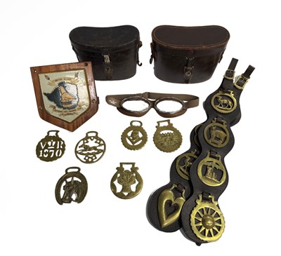 Lot 144 - Two pairs of binoculars including Taylor...