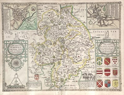 Lot 406 - John Speed (British, 1552-1629), The Counti of...