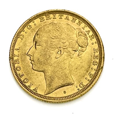 Lot 130 - Victoria, Sovereign, 1887S. S3858E