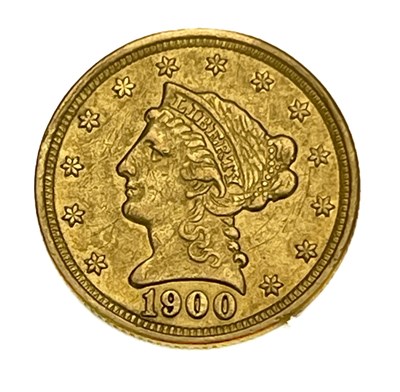 Lot 181 - USA, 2.5 Dollars, 1900, Liberty Head