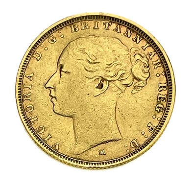 Lot 126 - Victoria, Sovereign, 1882M, no BP clearly...