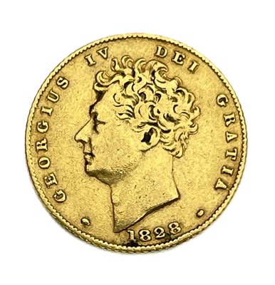 Lot 146 - George IV, Half Sovereign, 1828. S3804