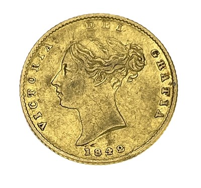 Lot 149 - Victoria, Half Sovereign, 1842. S3859