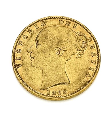 Lot 110 - Victoria, Sovereign, 1868, Die No, 3 or 5. S3853