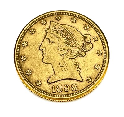 Lot 179 - USA, 5 Dollars, 1898, Liberty Head