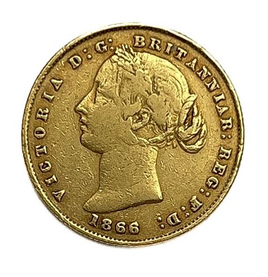 Lot 165 - Australia, Victoria, Sovereign, 1866