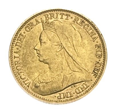 Lot 156 - Victoria, Half Sovereigns,1894,1898 & 1900....