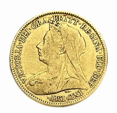 Lot 156 - Victoria, Half Sovereigns,1894,1898 & 1900....