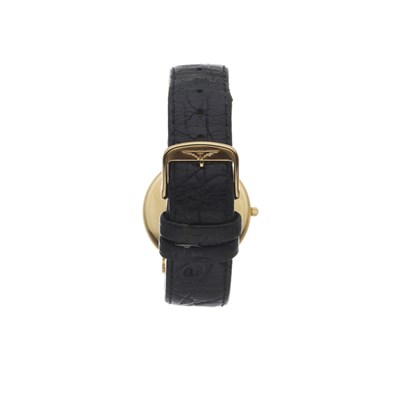 Lot 152 - Longines, an 18ct gold wrist watch