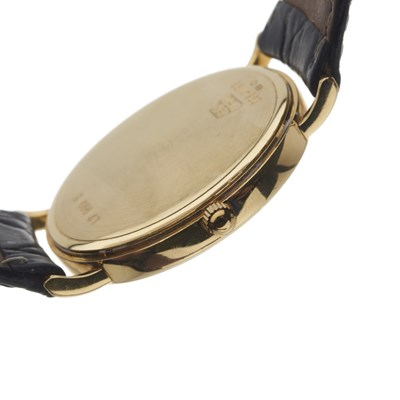 Lot 152 - Longines, an 18ct gold wrist watch