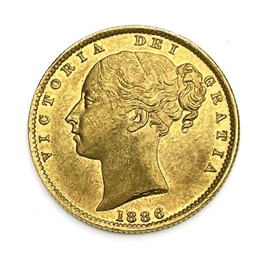 Lot 154 - Victoria, Half Sovereign, 1886, Sydney, rare....