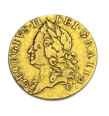 Lot 77 - Guinea, George II, 1756. S.3680