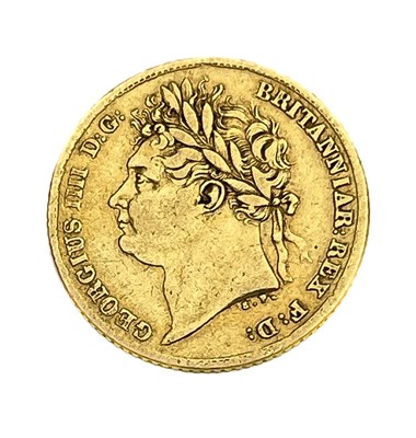 Lot 145 - George IV, Half Sovereign, 1825. S3803