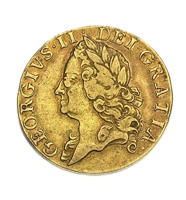 Lot 76 - Guinea, George II, 1748. S.3680