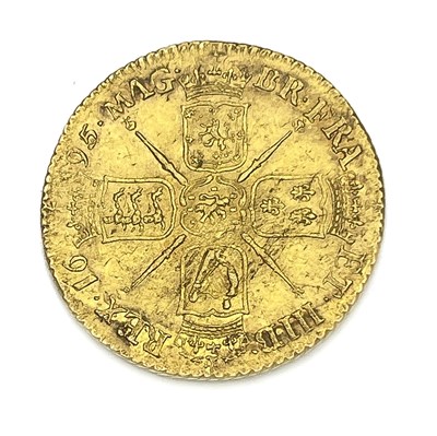 Lot 72 - Guinea, William III, 1695. S.3458