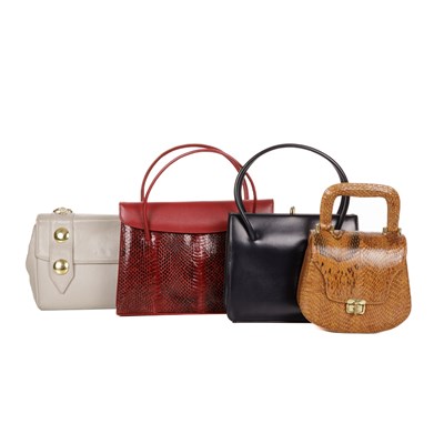 Lot 412 - Four vintage handbags